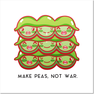 Make Peas, Not War Posters and Art